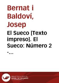 El Sueco [Texto impreso]. Número 2 - Diumenche 12 septembre de 1847