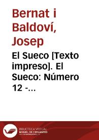 El Sueco [Texto impreso]. Número 12 - Diumenche 21 de noviembre 1847