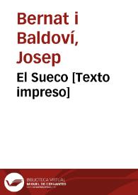 El Sueco [Texto impreso]