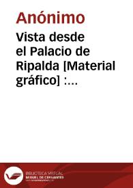 Vista desde el Palacio de Ripalda [Material gráfico] : Valencia