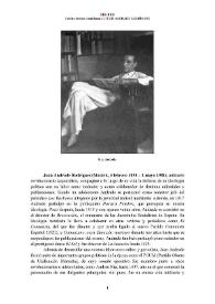 Juan Andrade Rodríguez [editor] (Madrid, 1898-1981) [Semblanza]