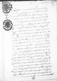 Cédula Real sobre la Mesada. Zaragoza, 1 de julio de 1646