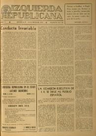 Izquierda Republicana. Año V, núm. 34-35, 15 de enero de 1948