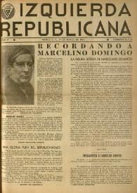 Izquierda Republicana. Año V, núm. 36-37, 31 de marzo de 1948