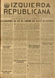 Izquierda Republicana. Año VIII, núm. 62-63, julio-agosto de 1950