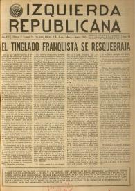 Izquierda Republicana. Año XVI, núm. 94, enero-febrero-marzo de 1955