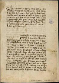 Proposición que hizo Alonso de Cartagena contra los ingleses, siendo embajador en el Concilio de Basilea, sobre la preeminencia que el Rey Nuestro Señor ha sobre el Rey de Inglaterra. Inc.: Mienbraseme muy reverendos padres de aquella rason que disen (h. 1)... Exp.: en la ayuda divinal e en la fortalesa (h. 34v)  