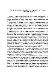 El alma de España en Giuseppe Verdi y Víctor Hugo