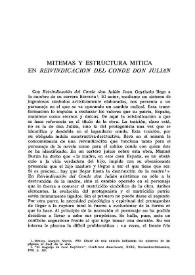 Mitemas y estructura mítica en 