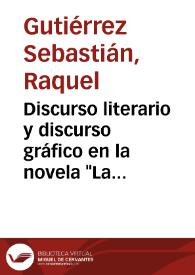 Discurso literario y discurso gráfico en la novela 