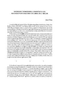 Opciones y posiciones: a propósito del realismo-naturalismo. Un libro de S. Miller