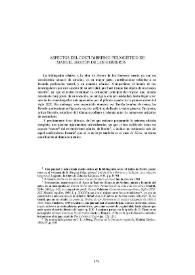 Aspectos del costumbrismo periodístico de Manuel Bretón de los Herreros