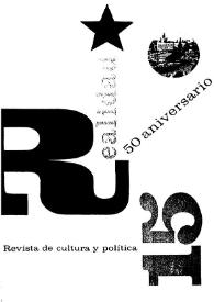 Realidad : revista de cultura y política. Núm. 15, octubre 1967