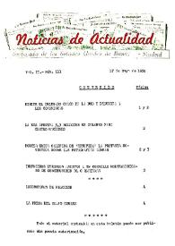 Noticias de Actualidad. Núm. 111, 17 de mayo de 1950