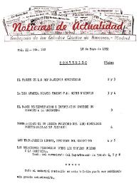 Noticias de Actualidad. Núm. 112, 18 de mayo de 1950