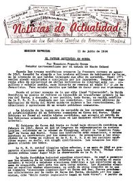 Noticias de Actualidad. Núm. 153, 11 de julio de 1950