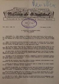 Noticias de Actualidad. Núm. 35, 9 de marzo de 1951