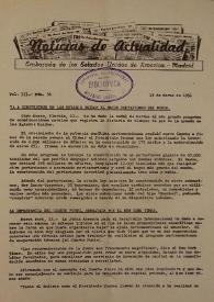 Noticias de Actualidad. Núm. 36, 13 de marzo de 1951