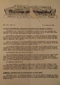 Noticias de Actualidad. Núm. 39, 21 de marzo de 1951