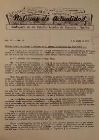 Noticias de Actualidad. Núm. 43, 2 de abril de 1951