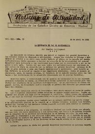 Noticias de Actualidad. Núm. 55, 30 de abril de 1951