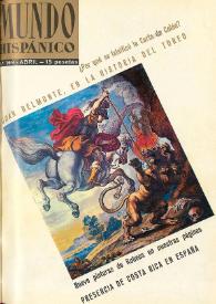 Mundo Hispánico. Núm. 169, abril 1962