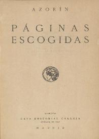 Páginas escogidas