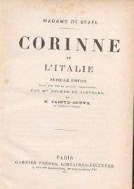 Corinne ou L'Italie