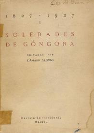 Soledades de Góngora