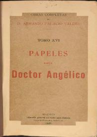 Papeles del doctor Angélico