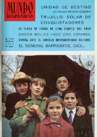 Mundo Hispánico. Núm. 216, marzo 1966