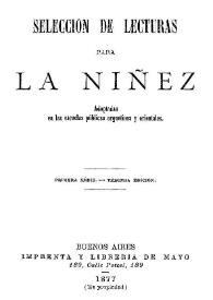 Selección de Lecturas para la Niñez... : primera serie