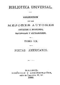 Poetas americanos