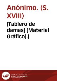 [Tablero de damas] [Material Gráfico].]