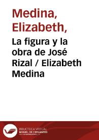 La figura y la obra de José Rizal