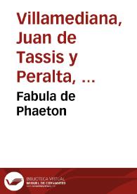 Fabula de Phaeton