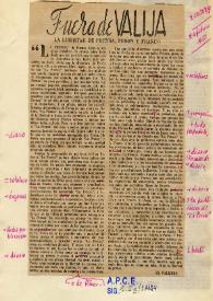 La libertad de prensa, Perón y Franco