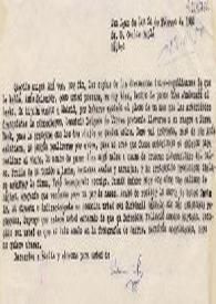 Carta de Indalecio Prieto a Carlos Esplá. San Juan de Luz, 24 de febrero de 1950