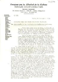 ¿Libertad para los presos políticos españoles!. Una declaración de los intelectuales demócratas italianos. París, 11 de mayo de 1959