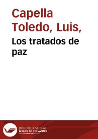 Los tratados de paz