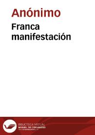 Franca manifestación