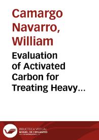 Evaluation of Activated Carbon for Treating Heavy Metals in Aquaculture