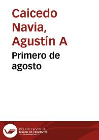 Primero de agosto