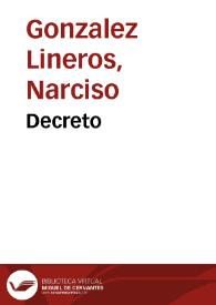 Decreto