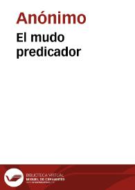 El mudo predicador