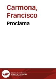 Proclama