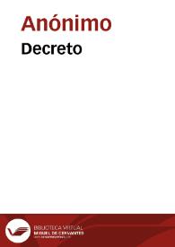 Decreto