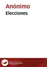 Elecciones