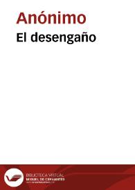 El desengaño