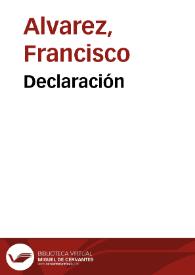 Declaración